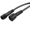Male Female Plug 2 Pin LED Waterproof Connector Cable Black