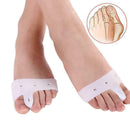 1 Pair Toe Separator Fingers  Feet Care Thumb Foot Silicone Gel