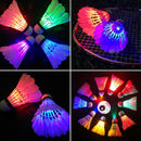 Dark Night Colorful LED Badminton Shuttlecocks Lighting Feather Sport Ba MRY