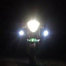 1pc 30W U5 Motorcycle Motorbike Headlight LED Fog Spot Lights Bulb & Switch ISX