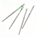 5 Pair Non-slip Flower printed Chop Sticks Stainless Steel Chopsticks  JR
