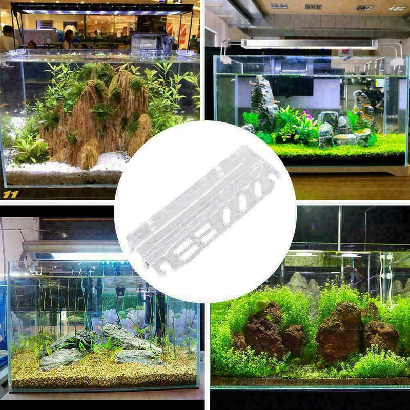 Acrylic Aquarium Fish Tank Water Grass Cleaning Tool Stand Holder U5U0 I5O0 A1F7