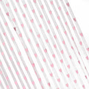 PINK Heart STRING ROOM WINDOW CURTAIN FLY SCREEN DIVIDER BLIND TASSEL 2 X 1M