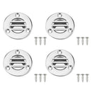 4x Floor Drain Marine Grade Stainless Steel Boat Plumbing Fittings 7/8in