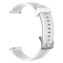 Silicone Sport Wrist Strap Watch Band w/Buckle for Polar Ignite L (White) A