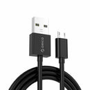 1X(Orico Adc-05-Wh Micro-Usb Fast Charging Cable 2A Usb Data Cable For Xiao