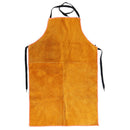 Full Cowhide Leather Electric Welding Apron Bib Blacksmith Apron Yellow Ele G8W8