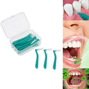 20pcs/box L Shaped Interdental Brush Orthodontic Toothbrushes Soft 1.0-1.2mm  Z