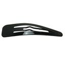20Pcs Women Girls Kids Black Metal Hair Snap Clips Barrettes Accessorie DES