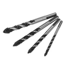 5pcs Multifunction Drill Bit Electric Drilling Carbide Triangular Alloy Bit