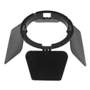 Flash Barndoors Plate For Studio Light Speedlight Photography Accessory Kit