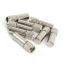 Furniture Cabinet Straight Shelf Supports Pegs Pins 6mm x 20mm 10 Pcs O9K2