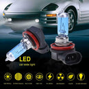 2pcs 12V 55W H8 LED Headlight Car Fog Lamp Vehicle Quartz Glass Bulb