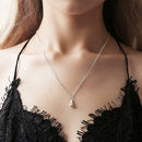Fashion Women Water Drop Earrings Necklace Bangle Knuckle Ring Jewelry Set AU