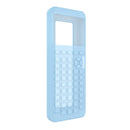 1 Piece Case Cover  for Texas Instruments TI-84 Plus   Transparent Blue