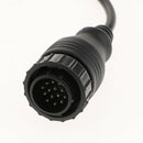 14Pin to 16Pin OBD2 Sprinter Connector Diagnostic Cable for Benz
