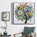 2pcs 5D Diamond Painting Special Shaped Spring & Summer Tree Diamond Picture