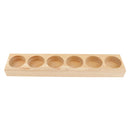 Natural Wood Essential Oil Perfume Storage Display Rack Holder Organizer Stand