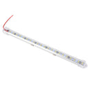 2x 12V 72 LED Car Interior White Strip Lights Bar Lamp Van Caravan ON OFF SwitOZ