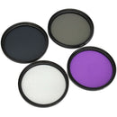 Camera Set UV FLD CPL ND4 58Mm Circular Polarizer Protector Polarizing Filt