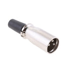 5PCS 3 Pin XLR Male Connector XLR Plugs Microphone Jack Male Audio
