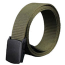 Men's nylon belt Hypoallergenic outdoor leisure belt Automatic buckle Belt  K9N4