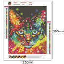 5D DIY Full Drill Diamond Painting Cross Stitch Kit (Coloured Drawing04)