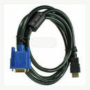 HDMI Lead to Laptop Cable Adapter HD VGA 15Pin 1080P Converter Male Monitor