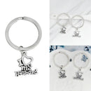 Wife 2 Pcs/set I Love My Husband Couples Keyring Fashion Couple Gifts Keychain