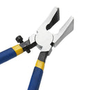 8 Inch 1Pcs Blue Non-Slip Handle Breaking/Cutting Glass Pliers Stained Glas I9L8