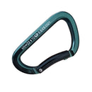 Bent Gate Aluminum Climbing Carabiner 22KN For  In