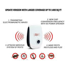 Ultrasonic Pest Reject Electronic Magnetic Repeller Mosquito Killer Insect Y7A0