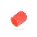 100pcs Plastic Car Truck Bike Tire Tyre Wheel Valve Stems Caps Dust Cover Red