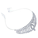 5.5cm High Full Crystal Luxury Wedding Bridal Party Pageant Prom Tiara Crown new