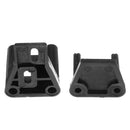 Black Adjustable Door Wall Guide Floor Guide Clip for Sliding Barn Door Har