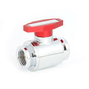G1/4 Thread Vent Valve Water Ball Valve for PC Water Cooling System (Red) A
