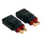 2pcs Wireless Female for Traxxas to T-Plug Deans Style Connector Adapter  A