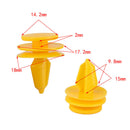 30Pcs Nylon Fender Panel Trim Clips Retainers Rivet Fastener Replaces 6507686-AA