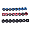 8Pcs/Set 608Rs Skate Skateboard Steel Integrated Spacer Bearings Fit FT