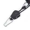 2pcs/pack 1/8 Inches rope ratchet reflector grow light hangers light liftersB Kw