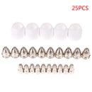 25Pcs p80 torch air plasma cutter cutting nozzle tips 1.1+ electrode   Z