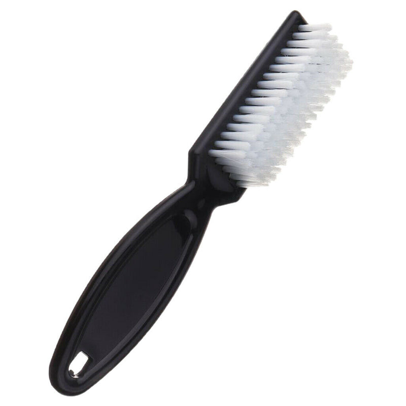 Plastic Black Handle Hairdressing Soft Hair Cleaning Brush Barber Neck Duster ,