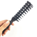1Pc Professional Salon Comb Curl Hair Brush Pp Plastic Massage Comb Anti-St D6E6
