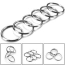 10PCS 25mm 316 Stainless Steel Key Rings Heavy Duty Split Rings Scuba Gear Hot