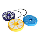Washable Pre Motor Filter & Post Motor Allergy HEPA Filter with Seal Kit Fo