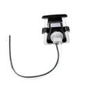 Rear License Plate Bracket With Amber Lights Black License Plate Frame Plas