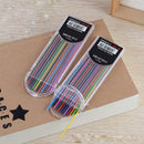 New 2.0mm 2B Colored Pencil Lead 2mm Mechanical-Clutch Refill Holder 12Color