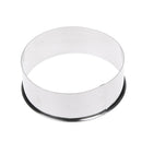 12pcs round shape cookie cutter slicers biscuit stainless steel cake moldJ&f