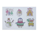 Silicone Stamp+Metal Cutting Dies Stencil Frame Scrapbook Christmas Xmas