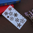 Theme Hollow Ruler Fashionable A6 Page Template DIY Photo Album Draw Tool
